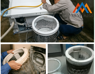SỬA CHỮA MÁY GIẶT - MÁY SẤY TẠI NHÀ DÂN